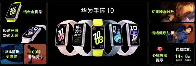 华为手环10正式发布：2025年的专业健康手环新标杆(图5)